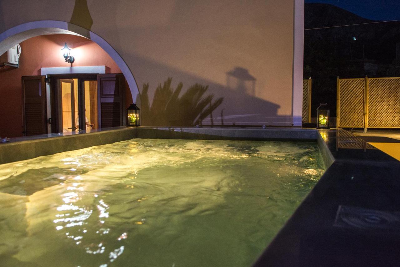 Karpimo Vineyard Villa With Heated Pool Éxo Goniá المظهر الخارجي الصورة