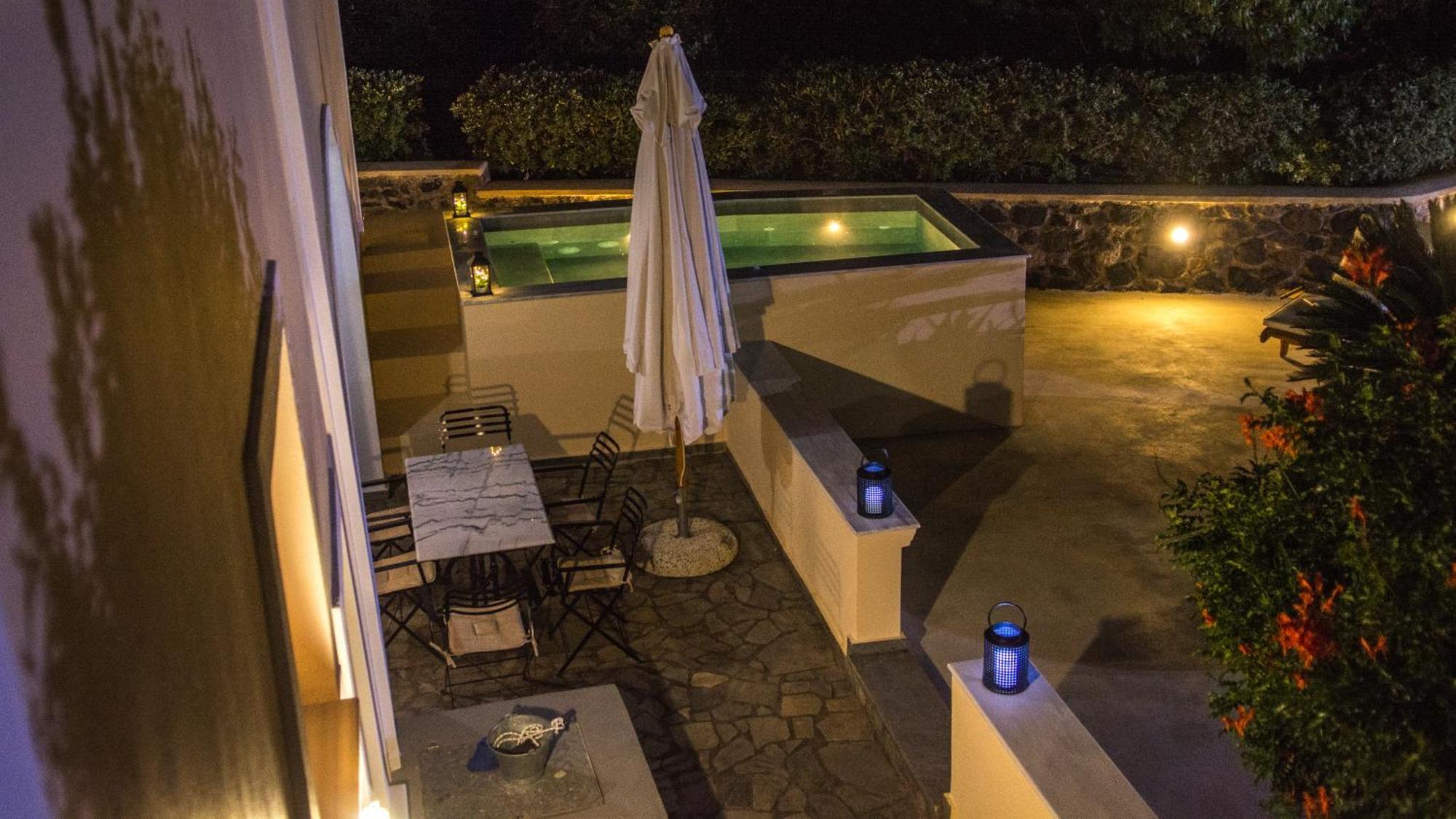 Karpimo Vineyard Villa With Heated Pool Éxo Goniá المظهر الخارجي الصورة